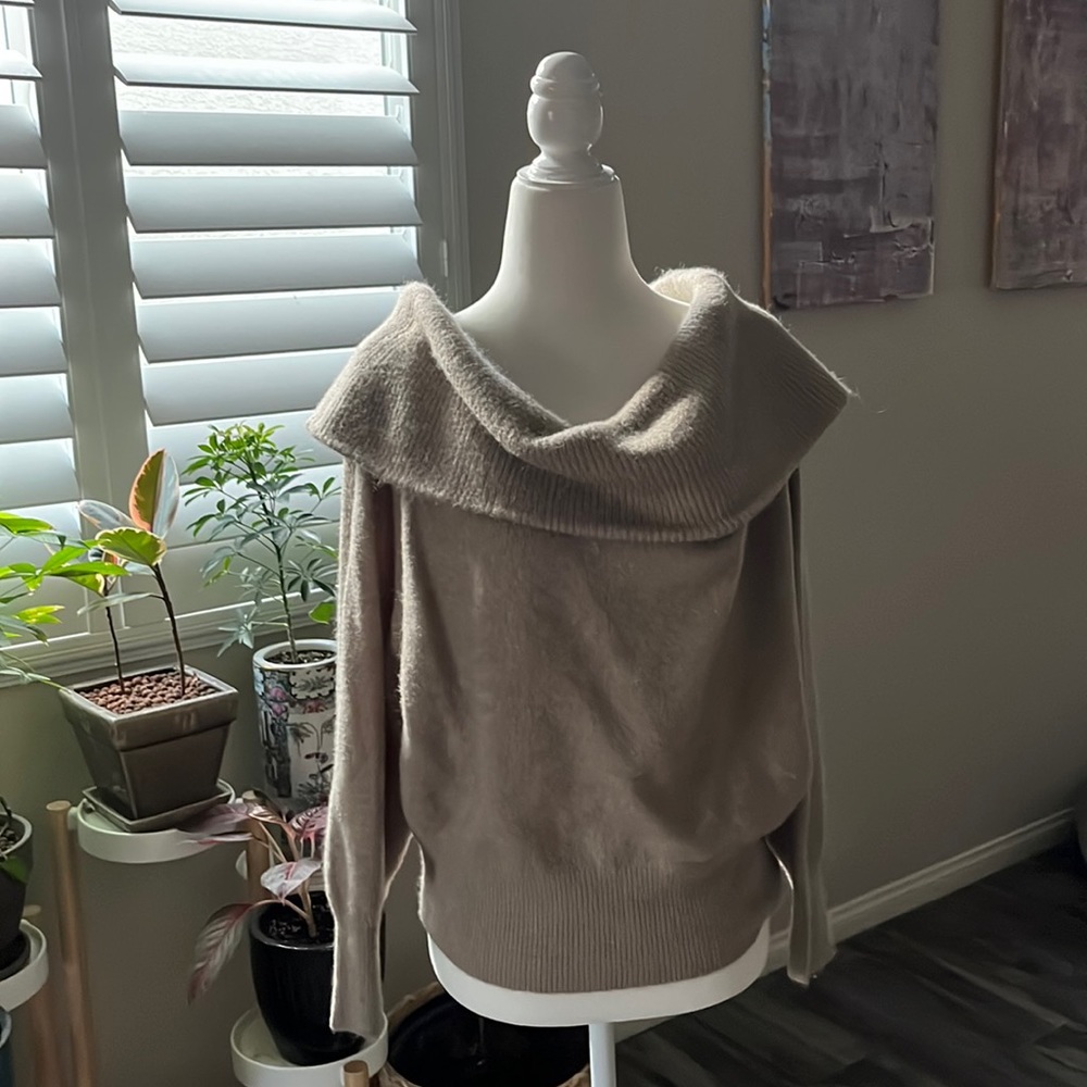 Off The Shoulder Sweater